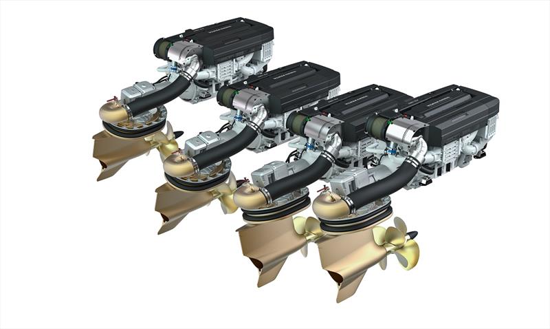 D13-IPS1350 propulsion package - photo © Jennifer Humphrey