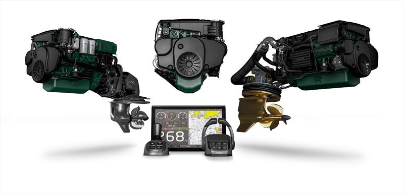 D4 and D6 marine propulsion packages - photo © Jennifer Humphrey