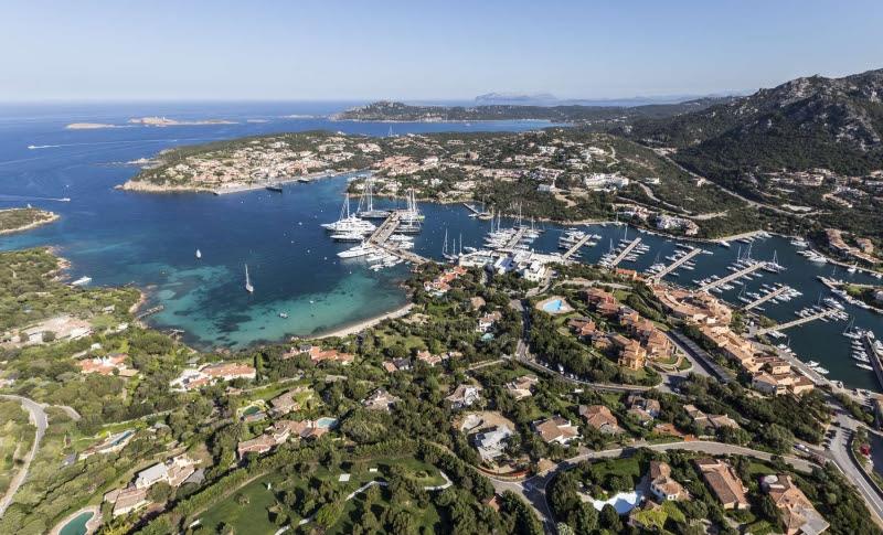 YCCS aerial view photo copyright Carlo Borlenghi taken at Yacht Club Costa Smeralda