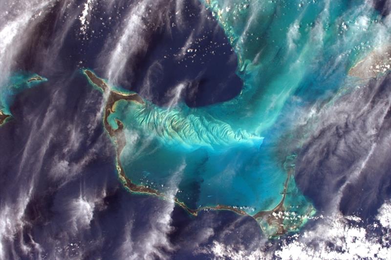 The Bahamas seen from the International Space Station during the Proxima mission photo copyright ESA / NASA taken at 