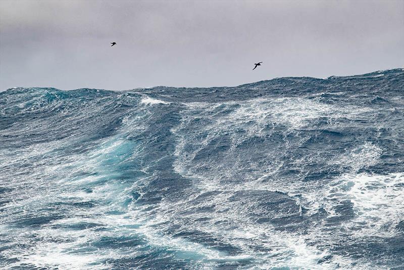 Big rollers on the Southern Ocean Leg from Cape Town to Fremantle photo copyright Clipper Race taken at 