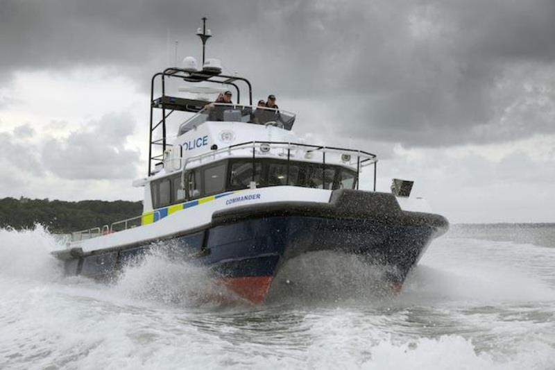 Hants Marine Unit 'Operation Wavebreaker' - photo © Cowes Harbour Commission