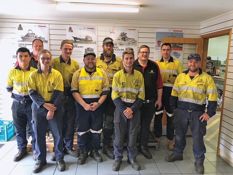 2019 National Marine Dealer of the Year – Unitech Marine Sales The winning Unitech Team photo copyright Matt Bray taken at 