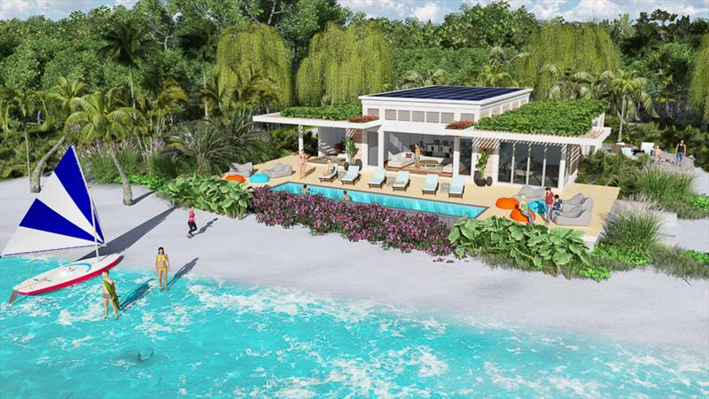 Silent Yachts solar powered resort with floating villas concept - photo © Silent Yachts