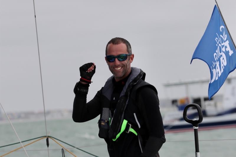Armel LE CLEAC'H sur Banque Populaire - La Solitaire du Figaro - photo © Alexis Courcoux