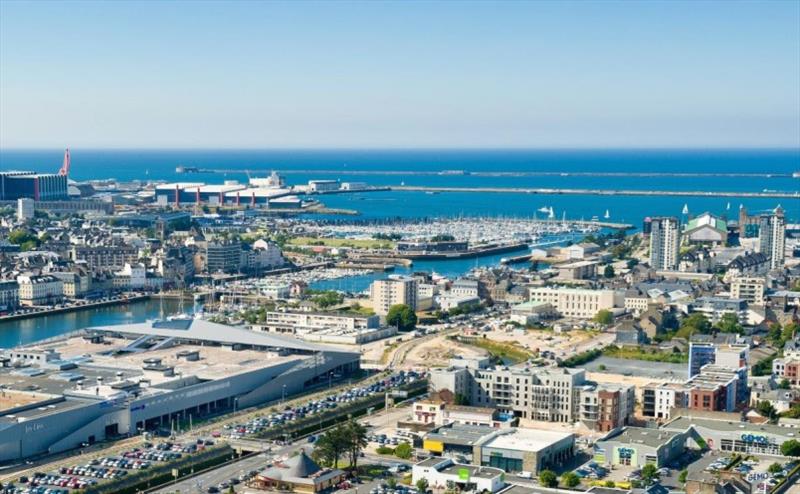 Cherbourg will host the finish of the Rolex Fastnet Race for the first time next August. Online entries open in January 2021 photo copyright Marc Lerouge taken at Royal Ocean Racing Club