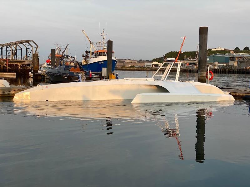 Mayflower Autonomous Ship on the water photo copyright MSUBS Ltd taken at 