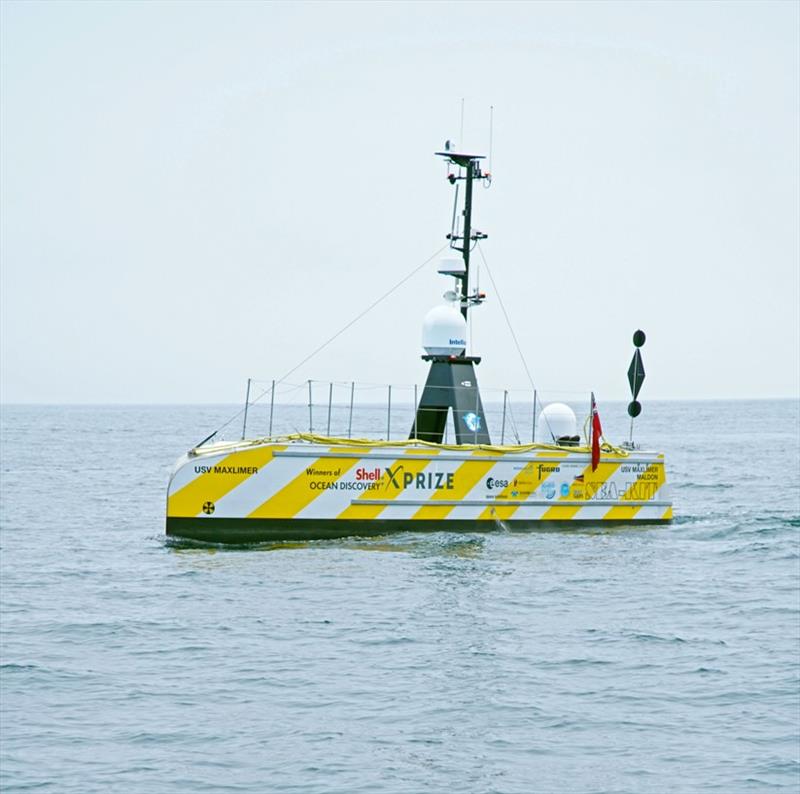 SEA-KIT USV en route back to Plymouth - photo © Rich Evans, ENP Media