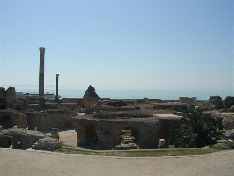 Carthage ruins photo copyright Hugh & Heather Bacon taken at 