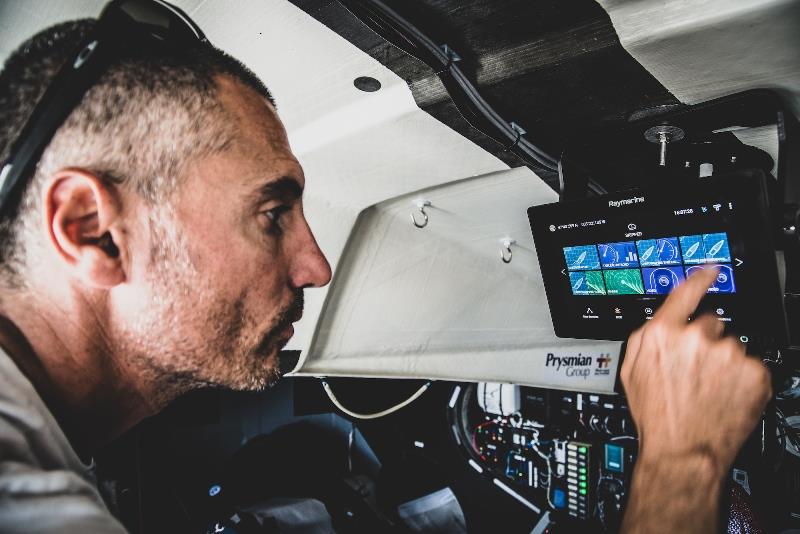 Giancarlo Pedote onboard Prysmian Group - photo © Martina Orsini