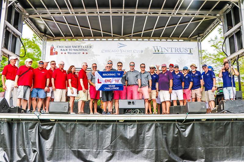 The Mac Races are popular for both participants and their families, especially the post-race celebrations on the island - photo © Chicago YC and Martin Chumiecki/Bayview YC