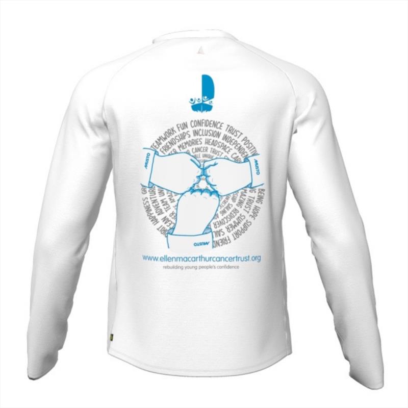 Alysia Rea's winning Musto t-shirt design photo copyright Ellen MacArthur Cancer Trust taken at 