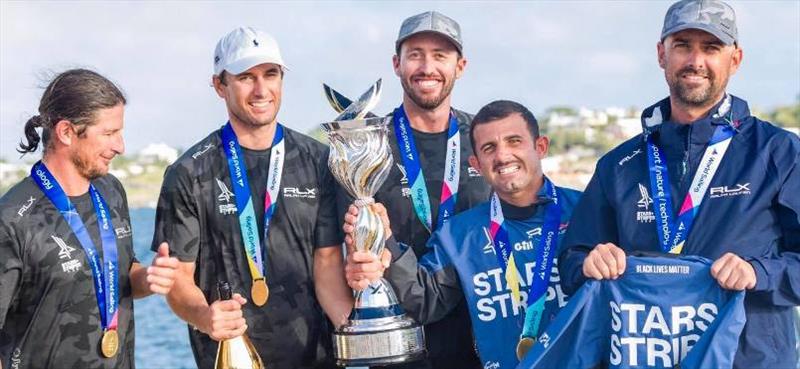 StarsplusStripes win 70th Bermuda Gold Cup and WMRT World Championship photo copyright StarsplusStripes taken at Royal Bermuda Yacht Club