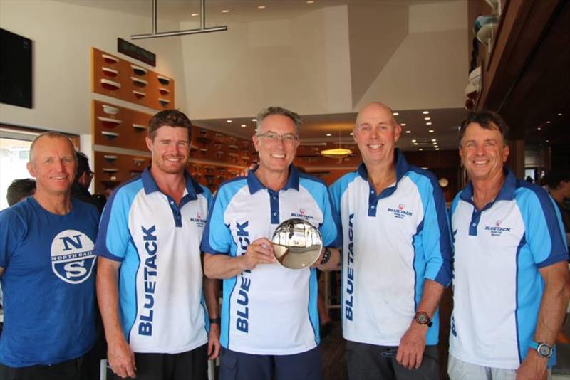 Winners: Alby Pratt, Tom Slingsby, Patrick Delany, Brent Lawson and Paul Westlake - Farr 40 One Design Trophy, day 2 photo copyright Farr 40 Australia taken at Cruising Yacht Club of Australia