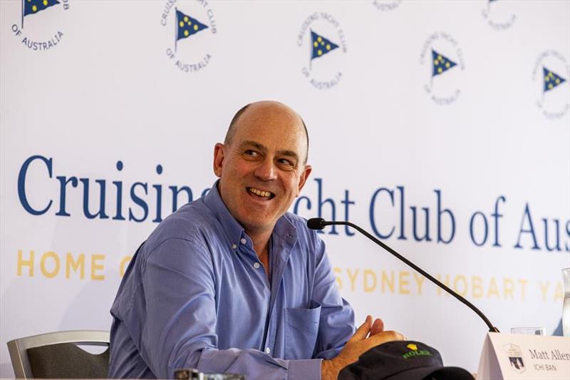 Matt Allen, skipper of Ichi Ban and defending overall race winner, will be looking for a back-to-back win photo copyright Andrea Francolini taken at Cruising Yacht Club of Australia