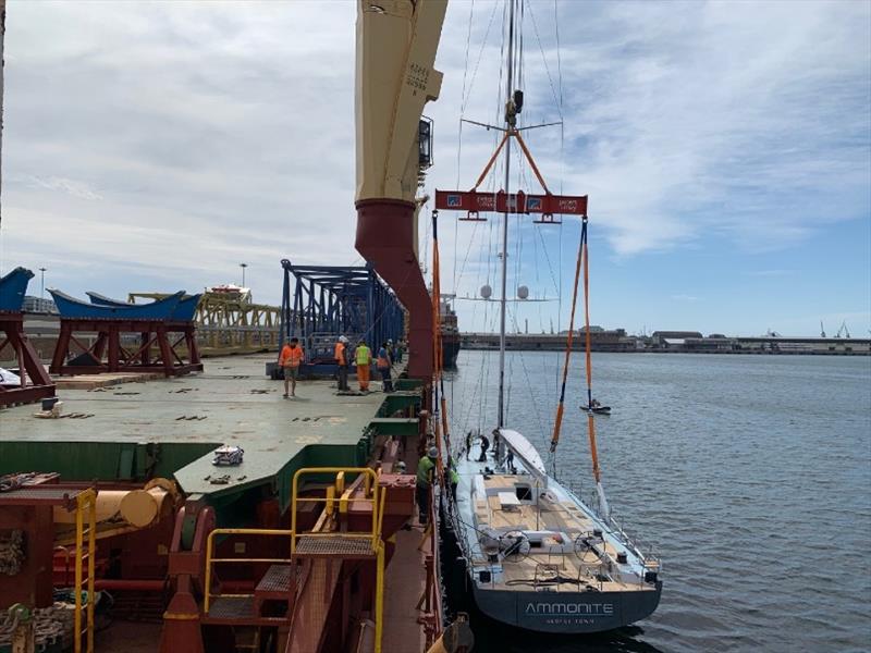 Peters & May expands routes to Australian territories and reports on the latest successful shipment of a prized 31.4m high-performance sailing yacht. - photo © Peters & May