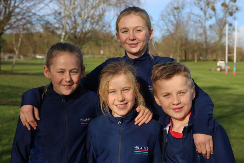 Millfield Prep sailors: The Delin Family - photo © Millfield Prep School