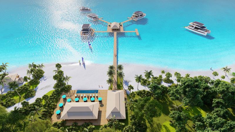 Silent luxury Resorts  - photo © Silent-Yachts