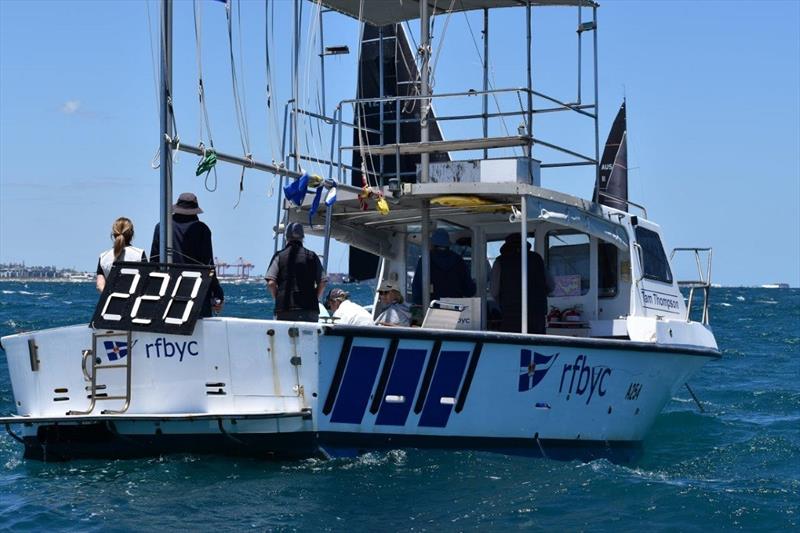 Great race management by the volunteer team - Ocean Racing WA IRC State Championships photo copyright Etchells taken at Royal Freshwater Bay Yacht Club