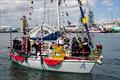 Stardust - overall winner of best dressed boat and crew