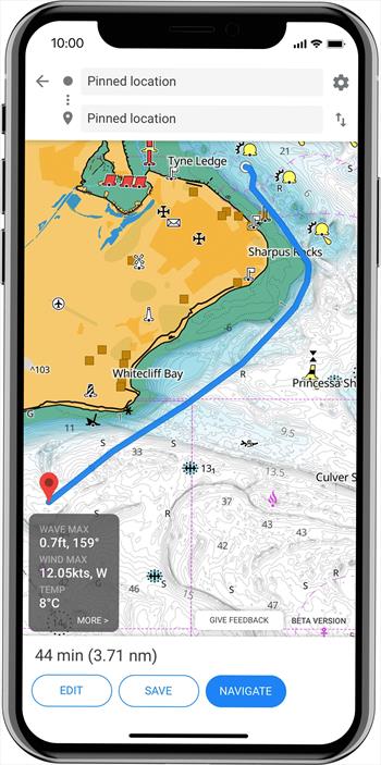 C-MAP App introduces enhanced chart quality and key new features