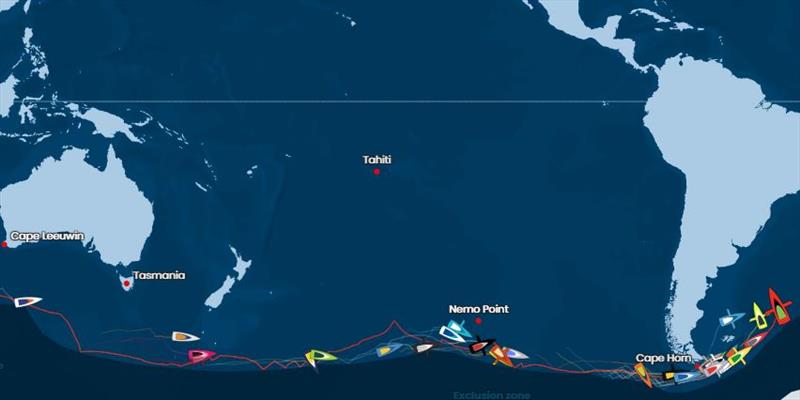 Vendée Globe Position Report 17H00 UTC 05/01/2021 - photo © Vendée Globe