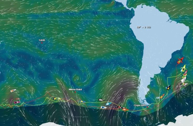 Vendée Globe Position Report 17H00 UTC 09/01/2021 photo copyright Vendée Globe taken at 