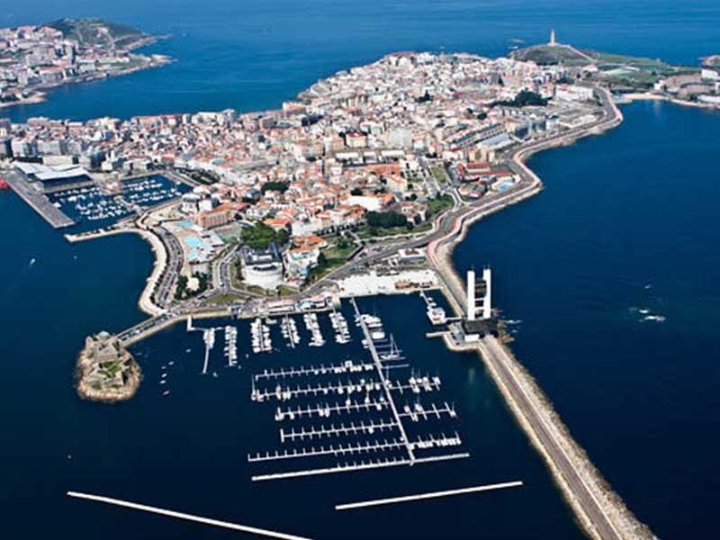 Marina Coruña, A Coruña, Spain - photo © Global Solo Challenge