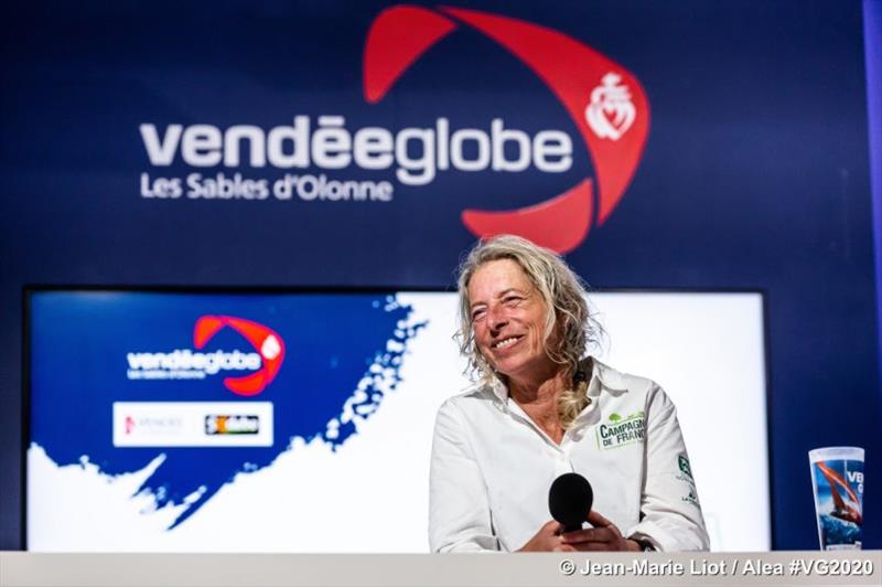 Merron talks of her Vendée Globe photo copyright Vendée Globe taken at 