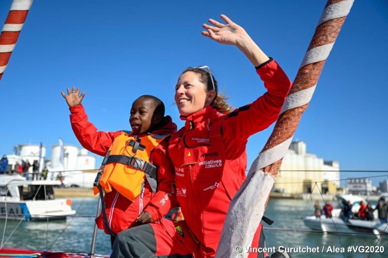 Sam Davies completes solo Vendée Globe route - photo © Vincent Curutchet / Alea