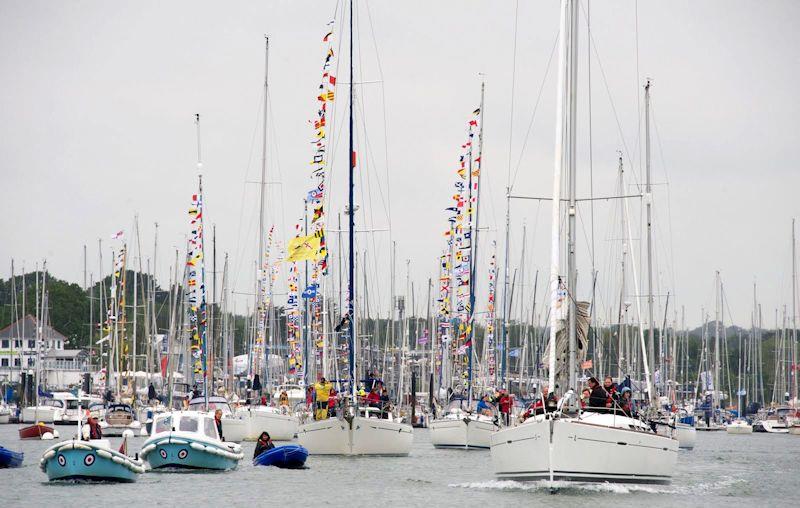 The RAF Yacht Club 80th anniversary celebrations photo copyright Graham Plant taken at Hamble River Sailing Club