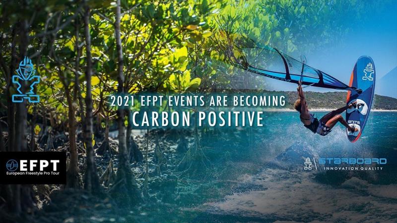 Starboard stepping up to turn the EFPT carbon positive - photo © EFPT