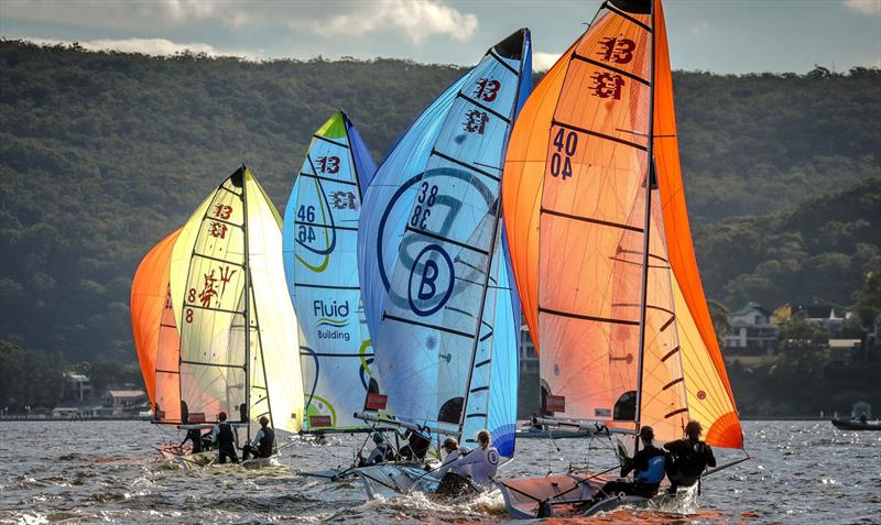 13' and 16' Skiff Australian National Championships photo copyright Gosford Sailing Club taken at Gosford Sailing Club