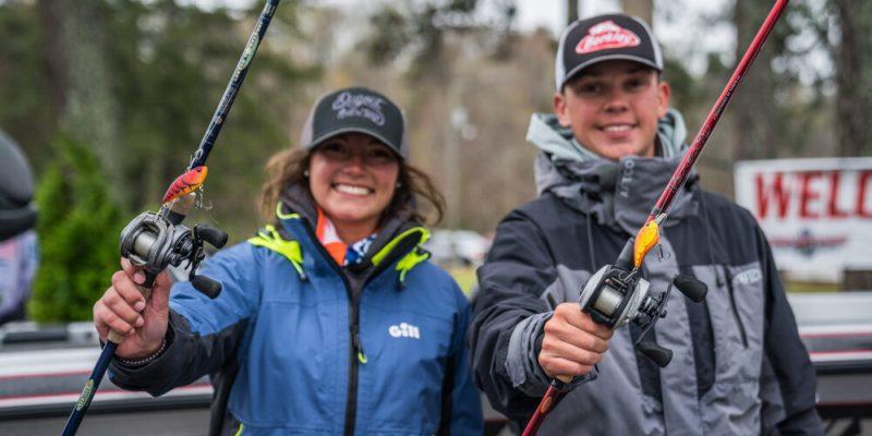 Caz Anderson and Lee Rose Koza - photo © Major League Fishing