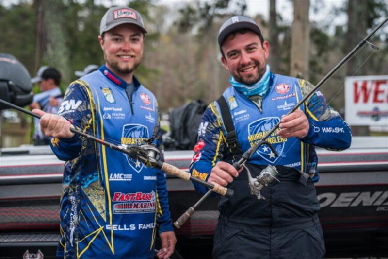 Nick Montilino and Adam Puckett - photo © Major League Fishing