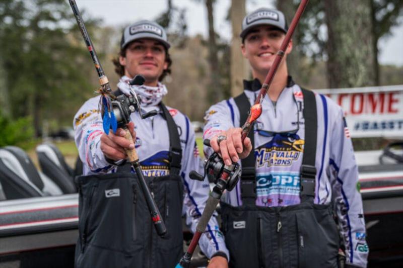 Aaron Cherry and Chandler Holt - photo © Major League Fishing