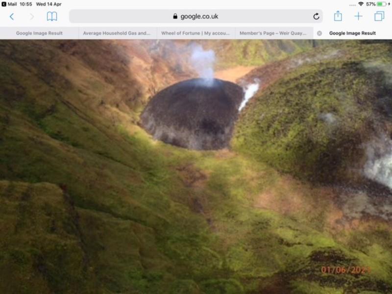 Soufriere, Jan 2021 - photo © Google