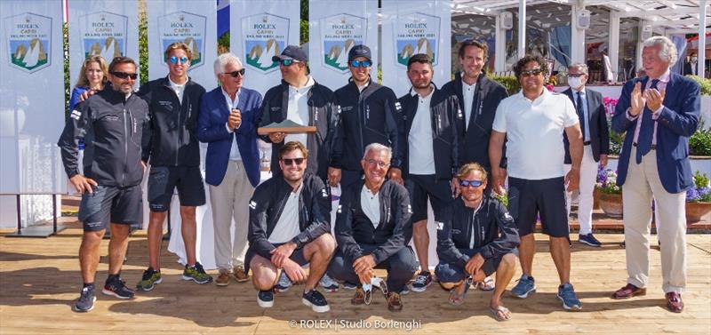 66th Regata dei Tre Golfi award ceremony photo copyright ROLEX / Studio Borlenghi taken at Circolo del Remo e della Vela Italia