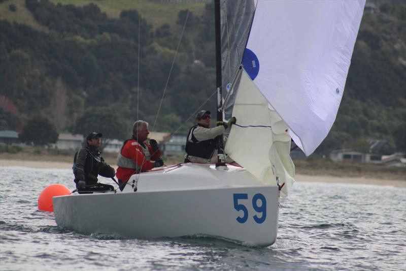 Retro - 3rd place, Elliott 5.9 National Championship 2021 - Mercury Bay Boating Club photo copyright Helen Hart taken at 