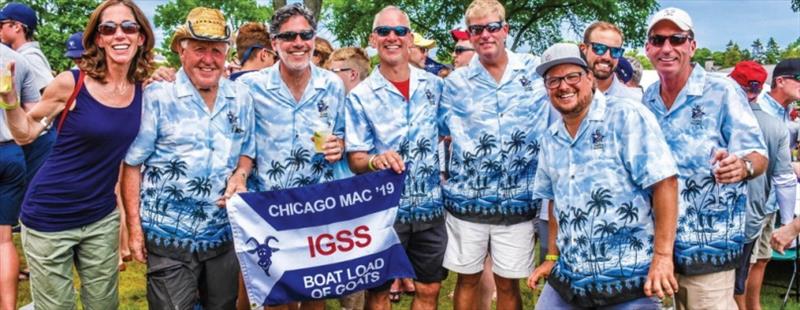 A team of “Old Goats” - Mackinac Island 2019 photo copyright Ellinor Walters taken at Chicago Yacht Club