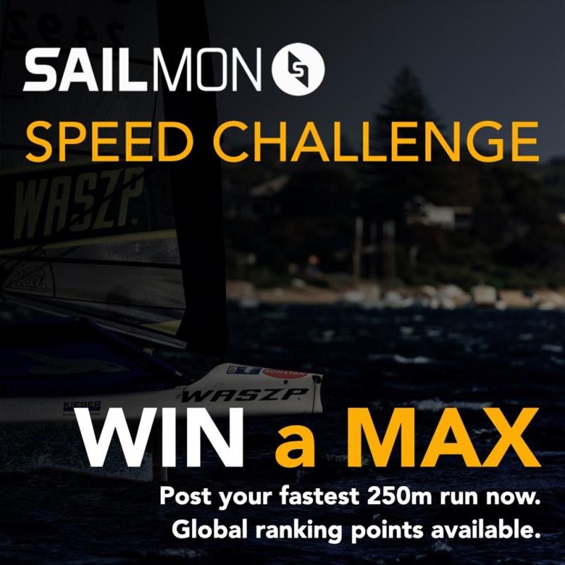Sailmon GPS Speed Challenge photo copyright WASZP taken at 