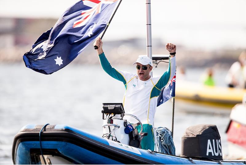 Coach - Mike Blackburn photo copyright Sailing Energy / World Sailing taken at Australian Sailing