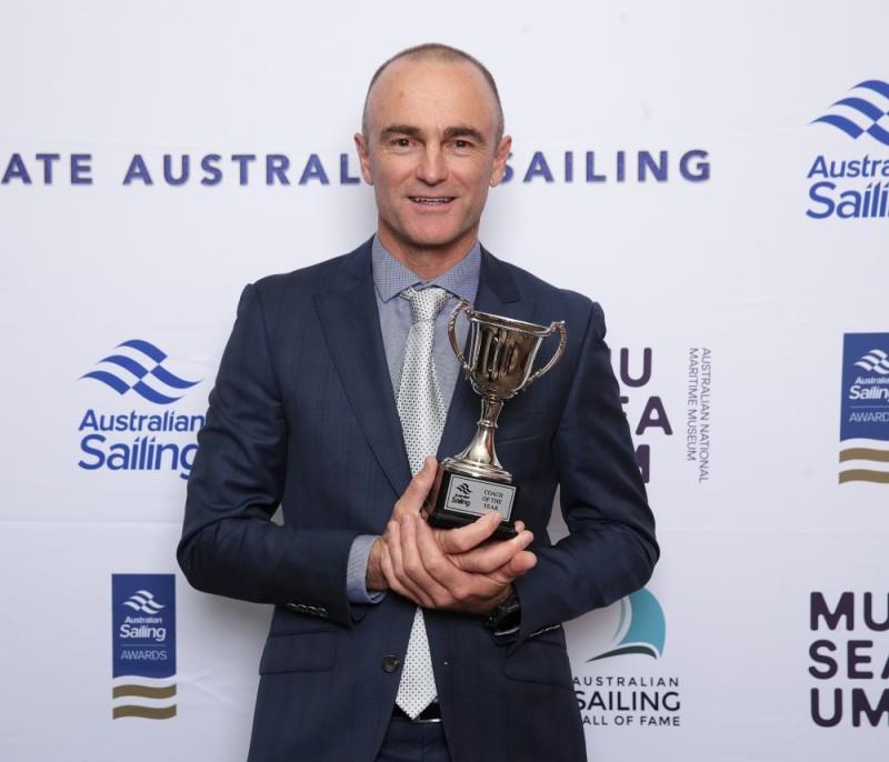 2019 Coach of the Year Winner - Michael Blackburn - photo © Gregg Porteous