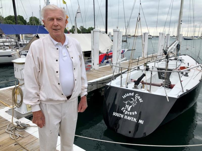 Gene McCarthy and Island Goat Express photo copyright Chicago Yacht Club taken at Chicago Yacht Club