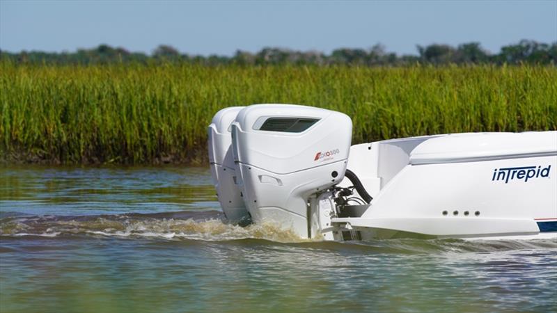 Cox Marine has brought the production of the PTT (power, tilt and trim) in-house to maintain the highest standards and keep up with demand for the CXO300 diesel outboard engine photo copyright Cox Marine taken at 