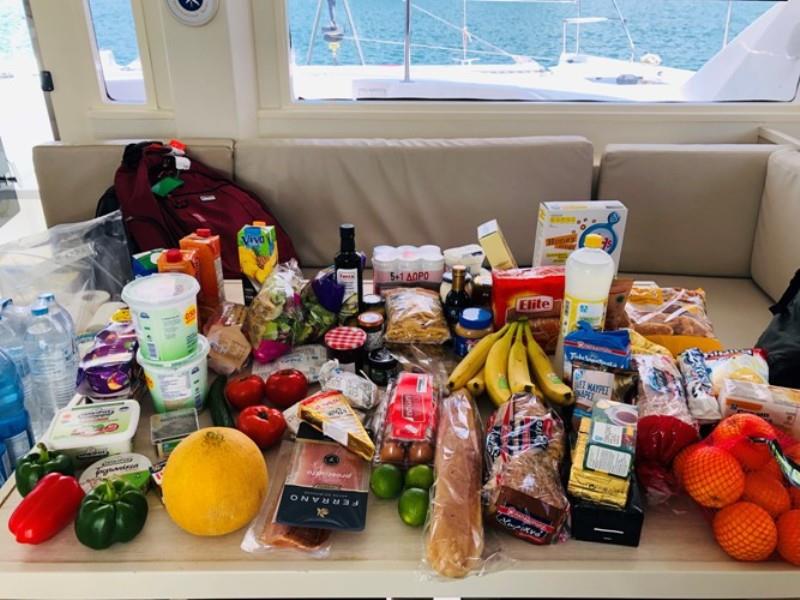 Ample starter provisions photo copyright Offshore Sailing School taken at 