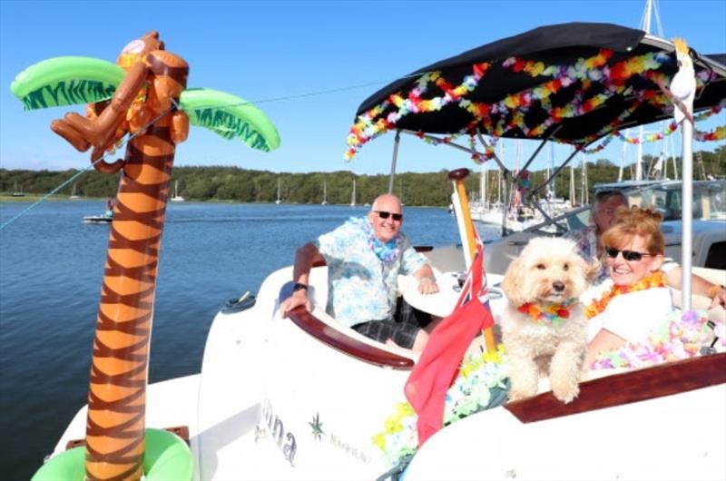 Berth holders in bessed dressed boat competition photo copyright Buckler’s Hard Yacht Harbour taken at 