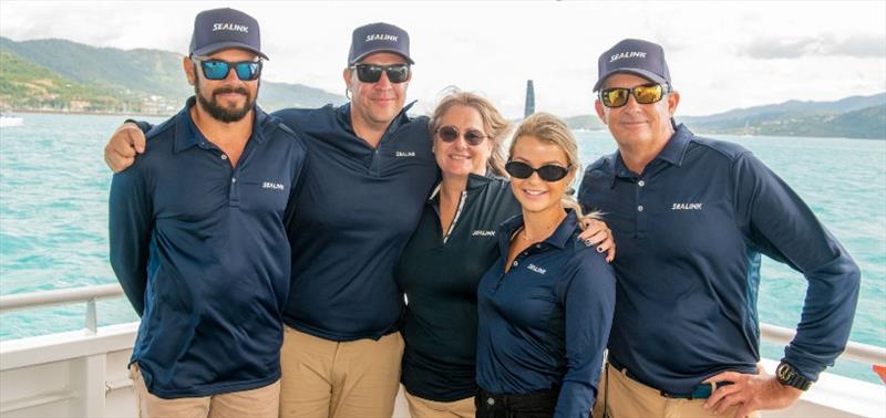 A group from SeaLink Ferries enjoyed a day of race-watching - 2021 Airlie Beach Race Week - photo © Vampp Photography / ABRW