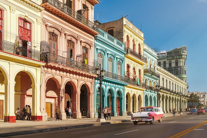  The colourful streets of the iconic Havana Cuba photo copyright West Nautical taken at 