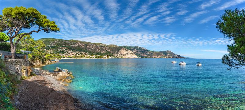 What a place to spend a day, a pristine anchorage on the Cote d'Azur. This one is Saint-Jean-Cap-Ferrat beach photo copyright West Nautical taken at 